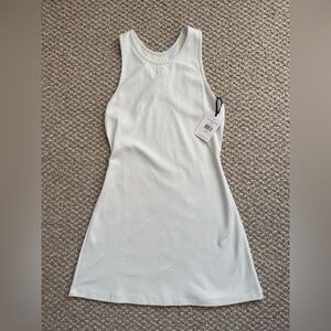 IVL Collective Ivory Racerback Mini Dress